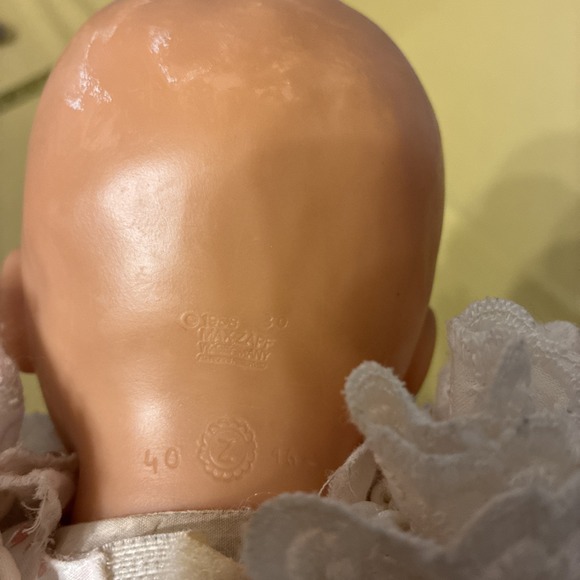 Max Zapf Creation Baby Doll vintage 1988 sleepy Eyes 16" Chou Chou - Picture 7 of 7